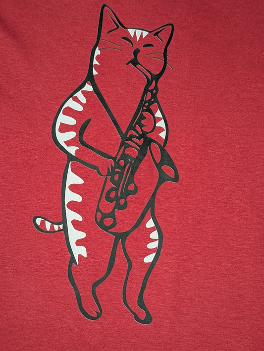 Saxy cat