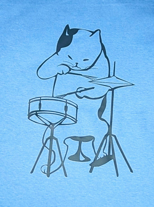 Little drummer cat